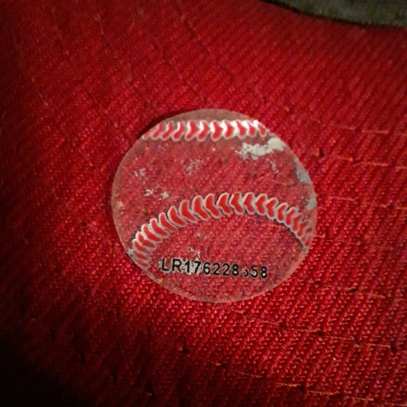 New Era/Toronto BlueJays Unisex Red Fitted BallCap - Picture 11 of 16